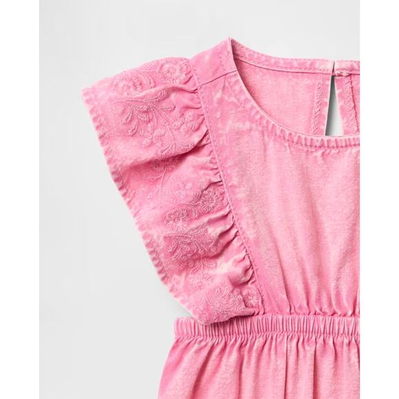 (Bundle of 3) Baby Gap Bubble Rompers and Dress - Picture 4 of 7
